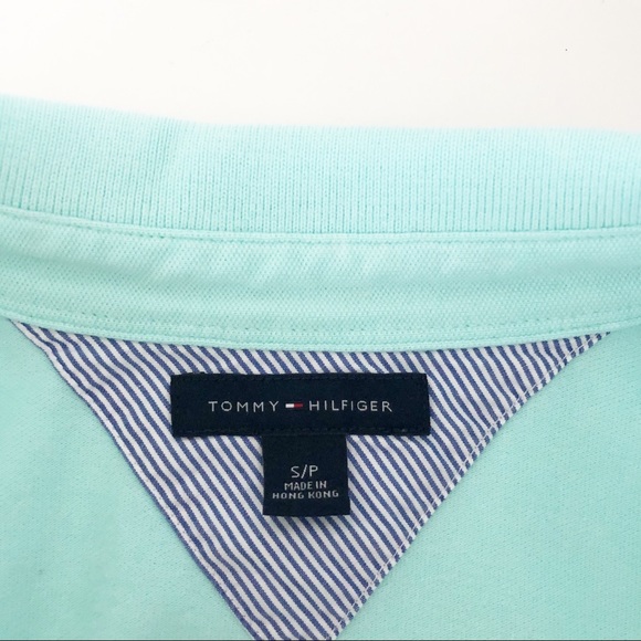 Tommy Hilfiger Seafoam Polo Shirt - Picture 2 of 5